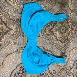 Bright Blue Underwire Bikini Top